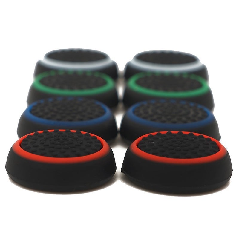SUBANG 16 Pieces Silicone Noctilucent Thumb Grip Caps Controller Joystick Cap Covers for PS-Series, Xbox-Series Analog Stick Caps Replacement - Image 5